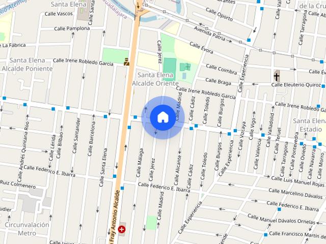 Departamento disponible en renta en Santa Elena Alcalde, Guadalajara, Jal. #s/n, Colonia Palacio de Gobierno Del Estado de Jalisco, C.P. 44009