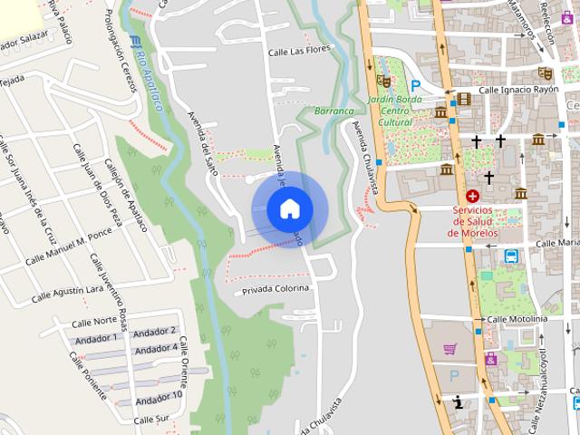 Departamento disponible en renta en San Anton, Cuernavaca, Mor Colonia San Antón, C.P. 62020