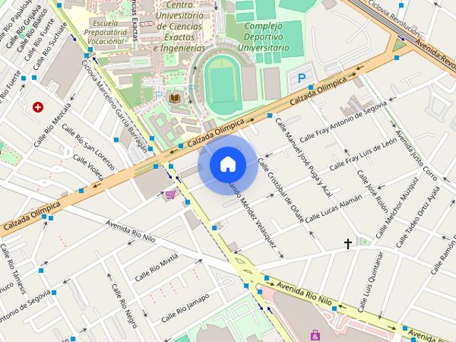Departamento en 1er nivel en Col Universitaria