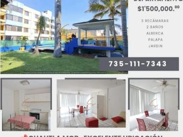 DEPARTAMENTO EN CUAUTLA MORELOS CON ALBERCA