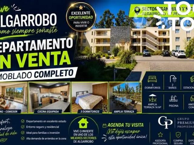 Departamento en Algarrobo
