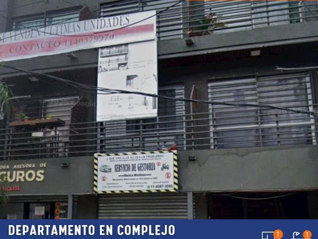Departamento en alquiler 1 ambientes