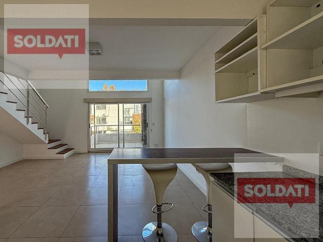 departamento en alquiler 2 ambientes duplex con balcon y parrilla en sendero nordelta