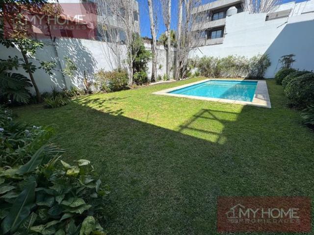 Departamento en alquiler con balcon, parrilla, cochera y piscina