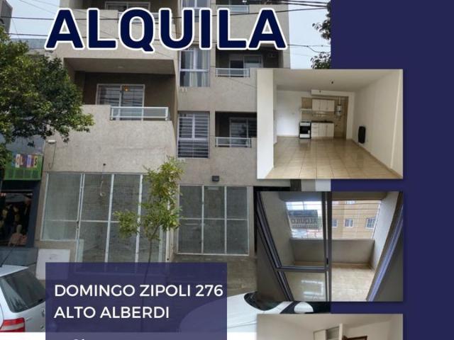 Departamento en Alquiler de 1 dormitorio en Alberdi con Amenities