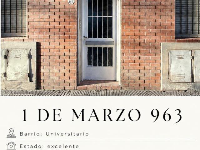 Departamento en Alquiler en Primero De Marzo 963, Universitario, Bahía Blanca