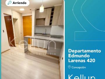 Departamento en arriendo 1d+1b, edmundo larenas, concepción