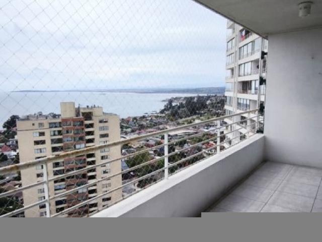 Departamento en arriendo con vista al mar