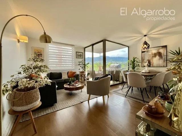 Departamento en arriendo de 3 dorm. las condes alt.12.000