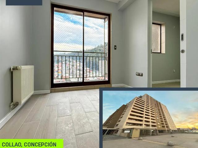 Departamento en arriendo de 2 dorm. en collao, concepción