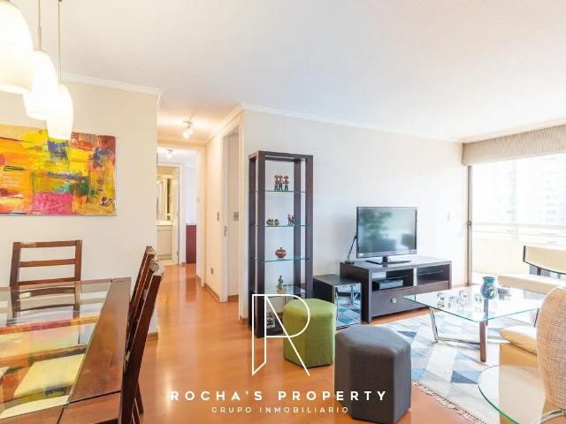 Departamento en arriendo de 2 dorm. en las condes. todo incl