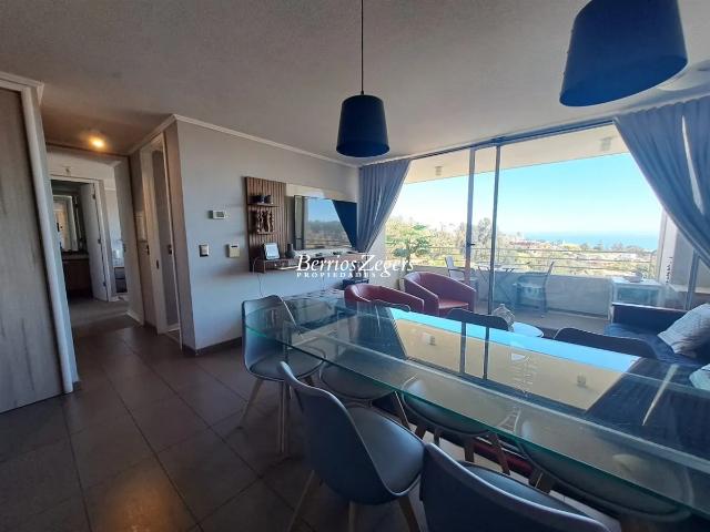 Departamento en arriendo de 2 dorm. en viña del mar