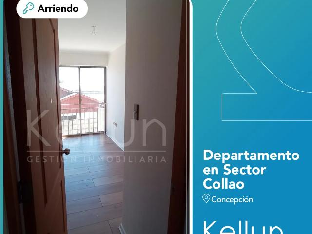 Departamento en arriendo en collao