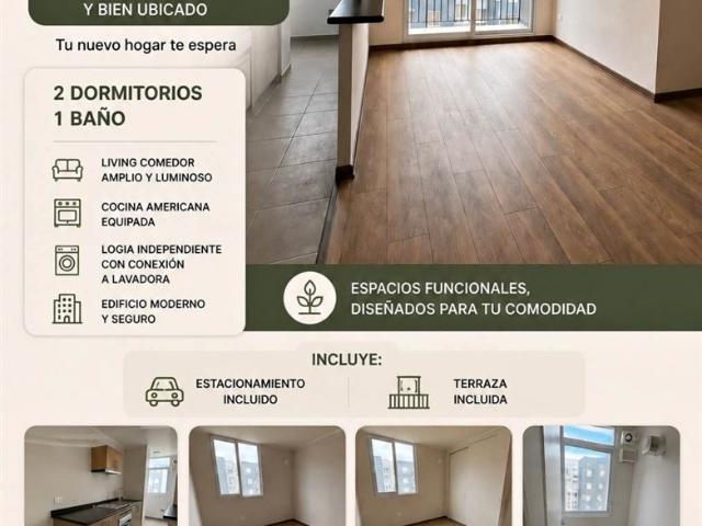 Departamento en Arriendo en Concepción 2 dormitorios 1 baño