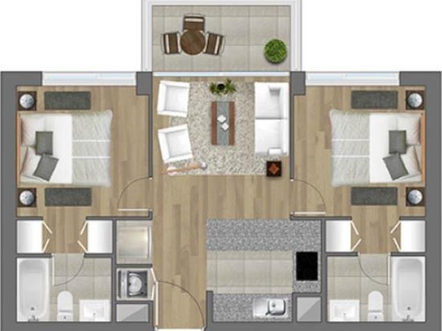 Departamento en arriendo en cercano a camino troncal con isla picton, viña del mar