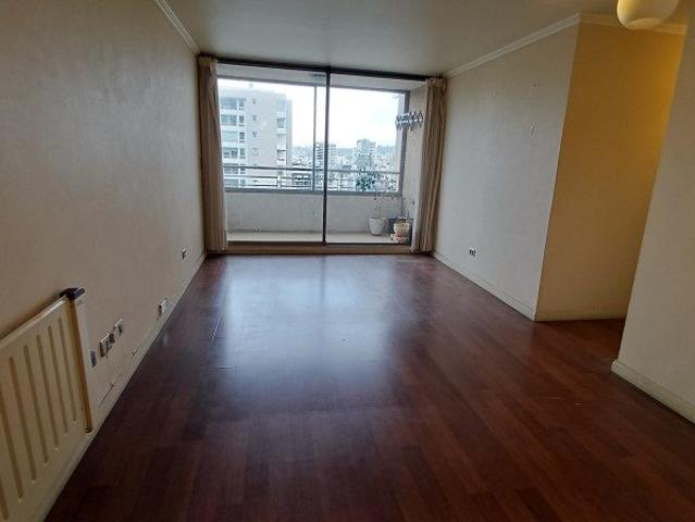 Departamento en arriendo en a media cuadra de estación miramar, viña del mar