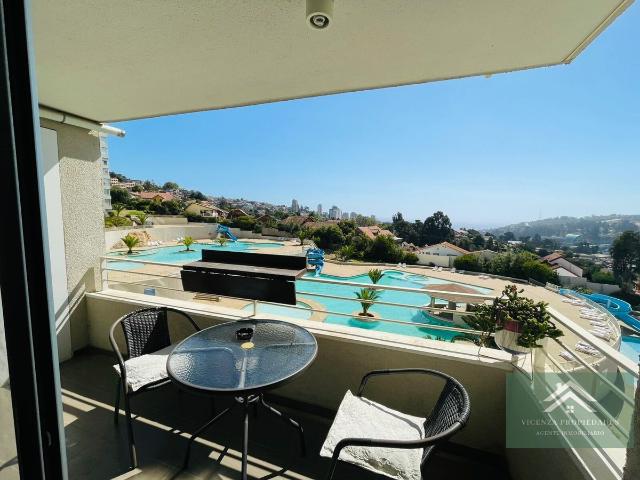 Departamento en arriendo en jardines de reñaca 50, viña del mar
