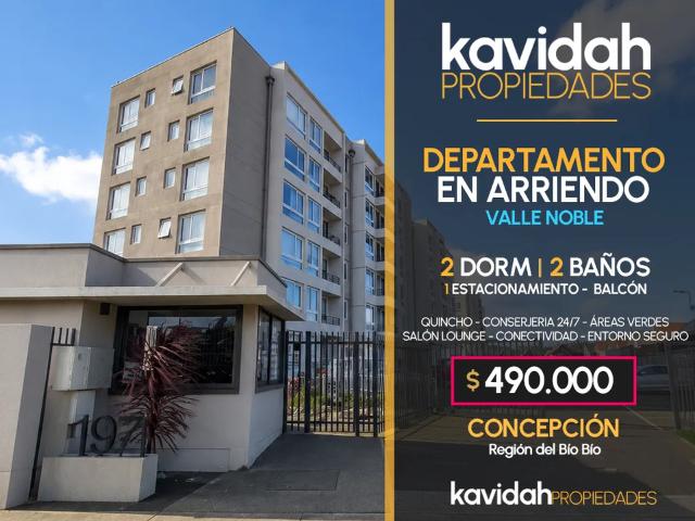 Departamento en arriendo en valle noble concepción