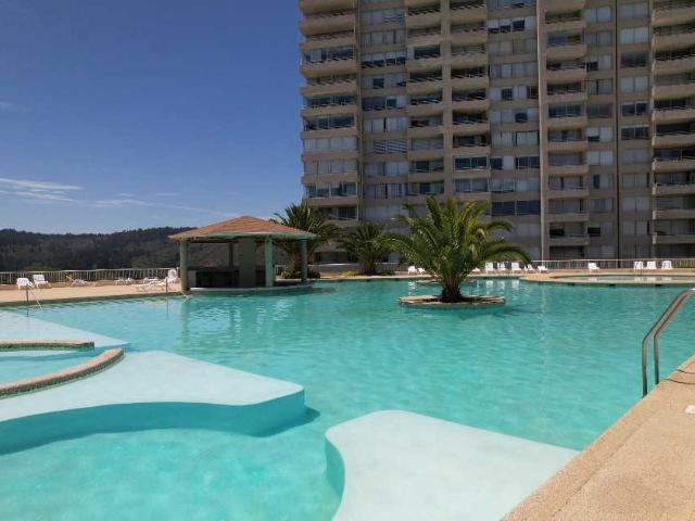 Departamento en arriendo en vista totalmente despejada 181059, viña del mar