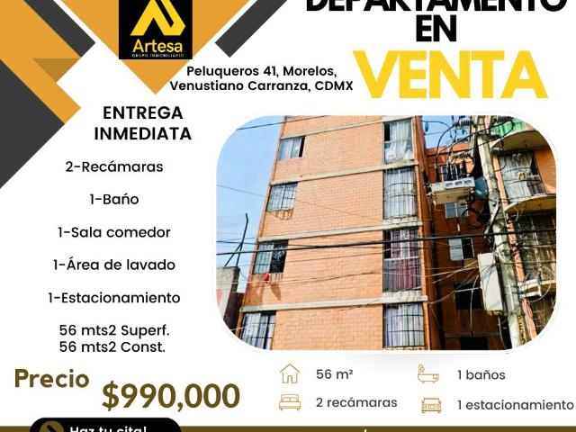 Departamento en Delegaci?n Cuauht?moc