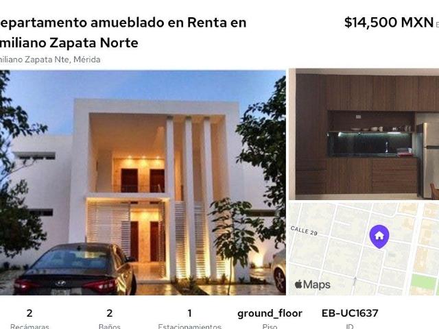 Departamento en Emiliano Zapata Norte