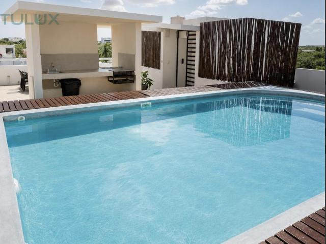 Departamento en ejidal centro maya playa del carmen