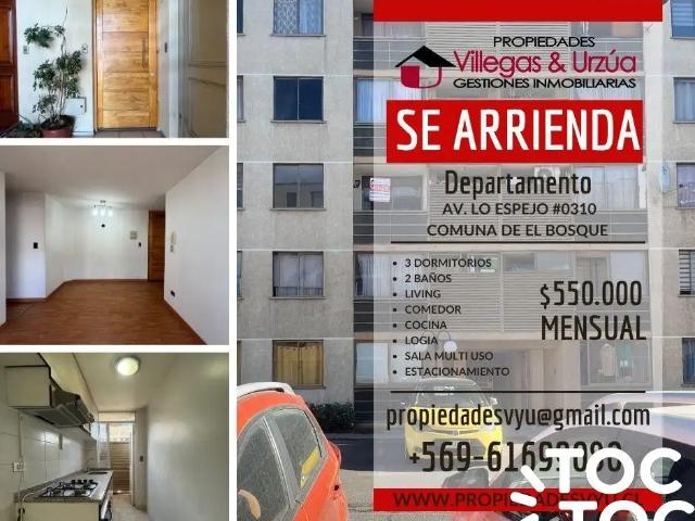 Departamento en El Bosque