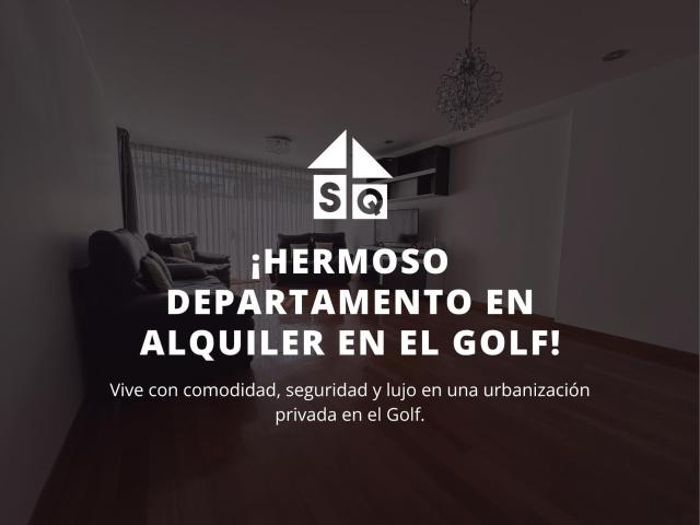 Departamento en EL GOLF