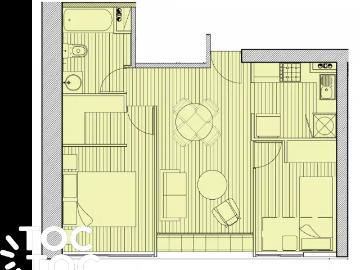 Apartamento en venta en Blanco Garcés - Cocina equipada