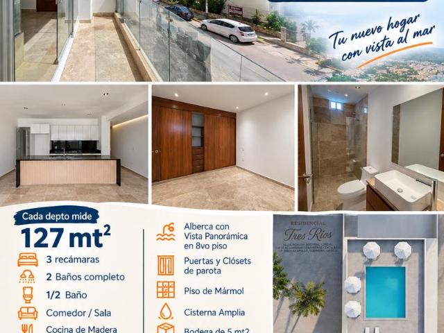 Departamento en Fraccionamiento Costa Azul