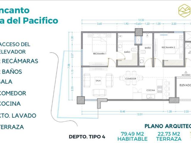 Departamento en Fraccionamiento Telleria