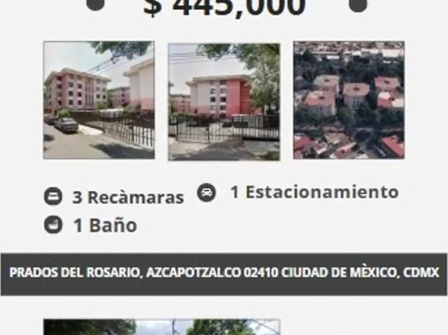 DEPARTAMENTO EN HACIENDA DE NARVARTE PRADOS DEL ROSARIO
