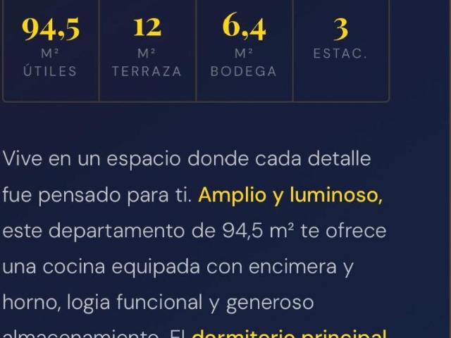 Departamento en Huechuraba