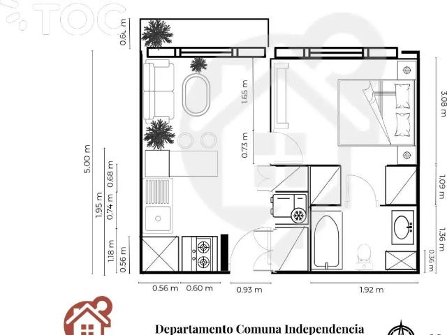 Departamento en Independencia