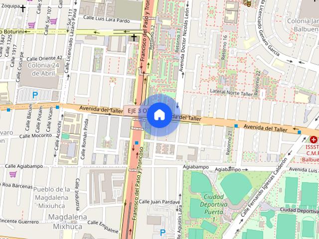 Departamento en Jardín balbuena