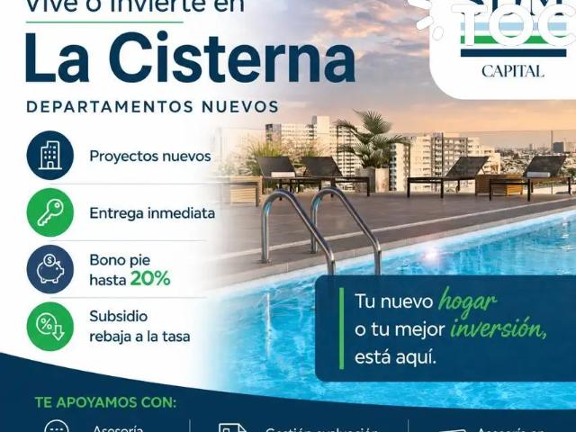 Departamento en La Cisterna