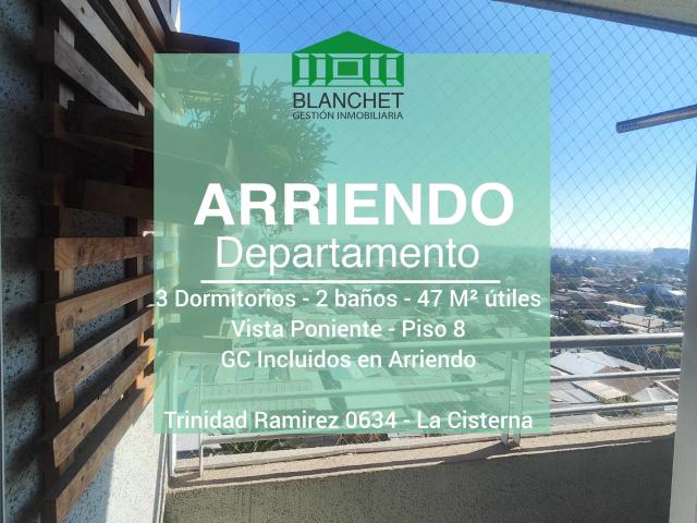 Departamento en La Cisterna