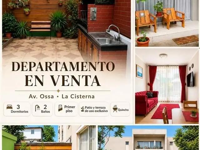 Departamento en La Cisterna