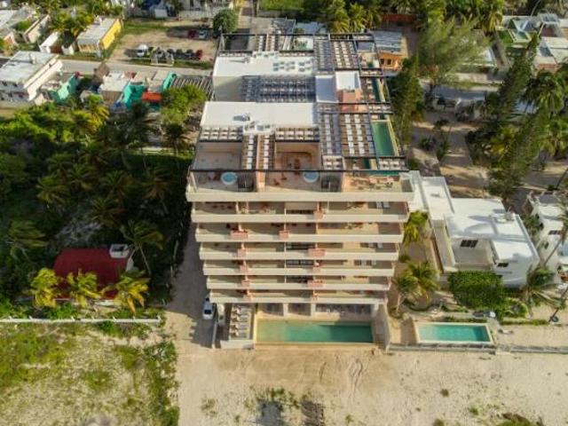 Departamento en la playa con 1 o 2 recámaras en venta en Sisal