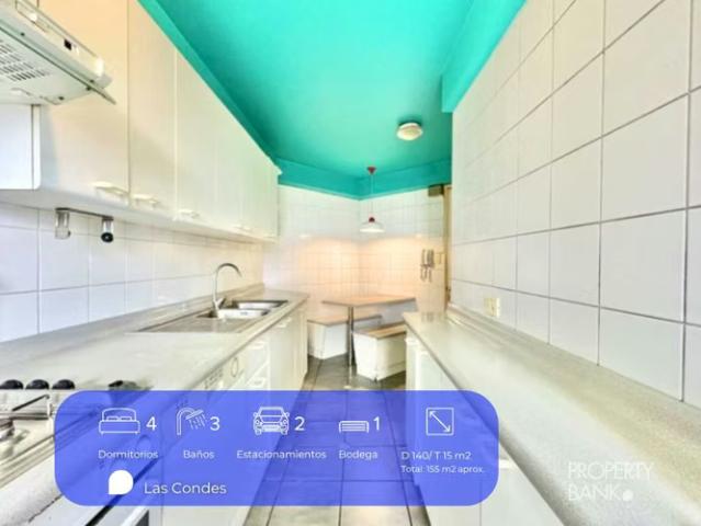 Departamento Premium / 2 estacionamientos 1831 | dormitorios por 10295.00 en Las Condes