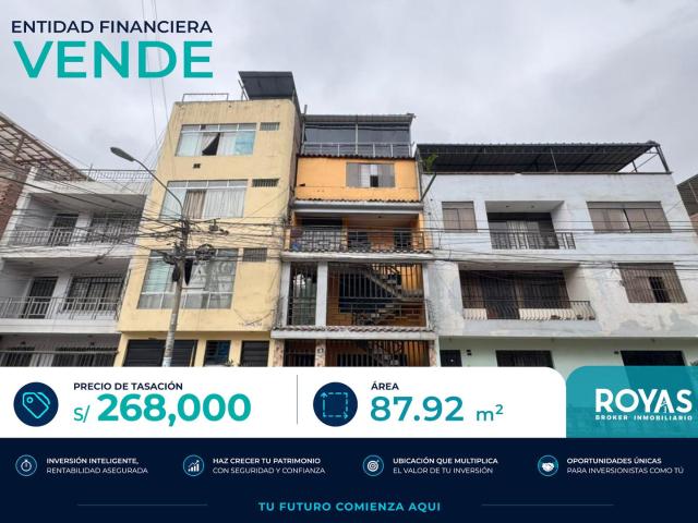 Vendo Departamento en LAS FLORES San Juan de Lurigancho