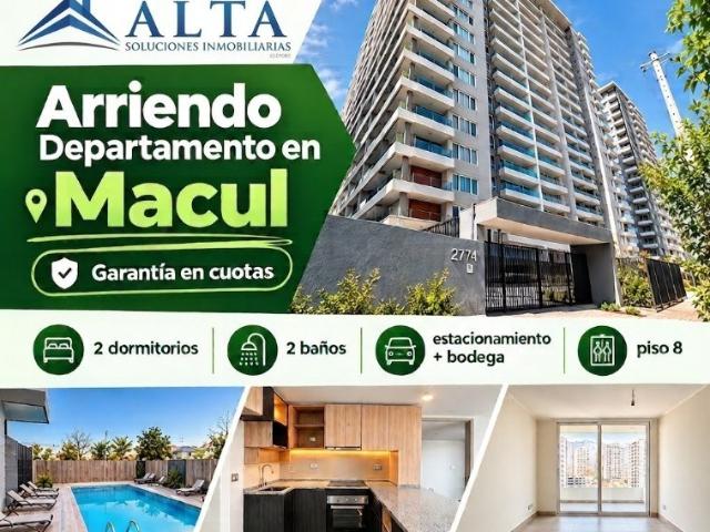 Departamento en Macul