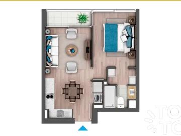 Departamento en Macul