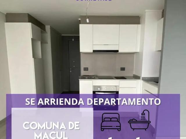 Departamento en Macul