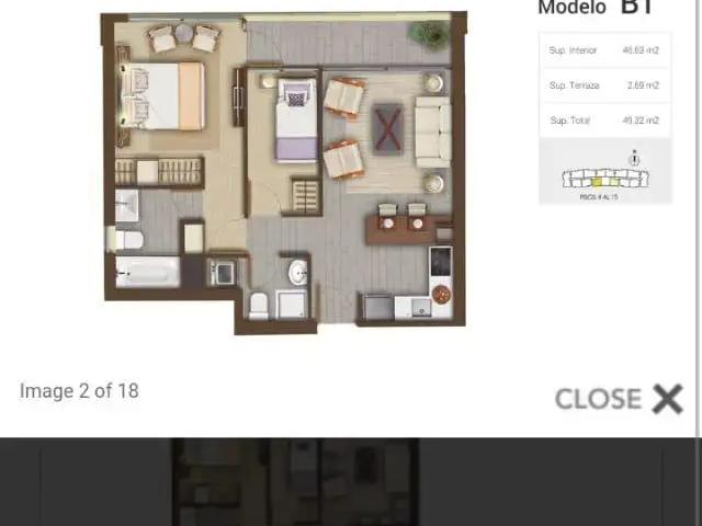 Departamento en Macul