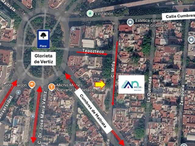 Departamento en Narvarte Oriente