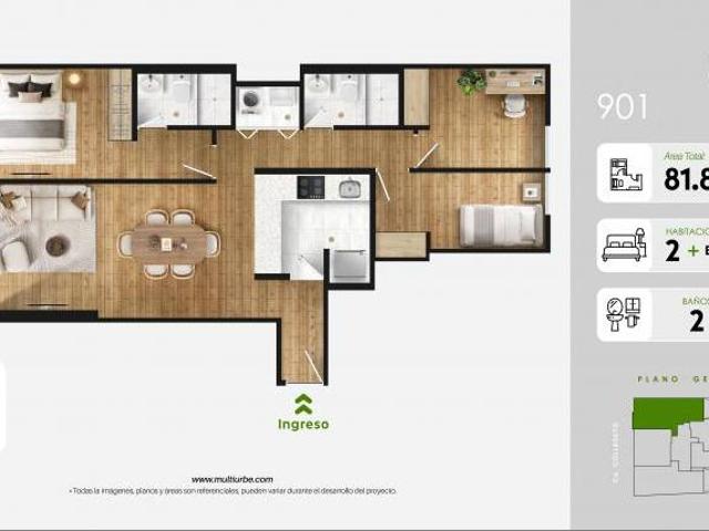 Departamento en San Miguel Lima