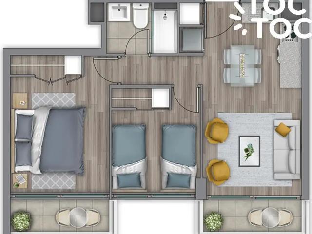 Departamento en San Bernardo