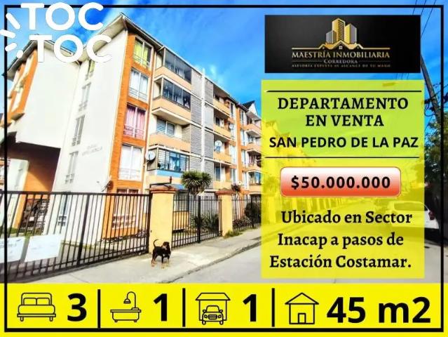 Departamento en San Pedro de la Paz