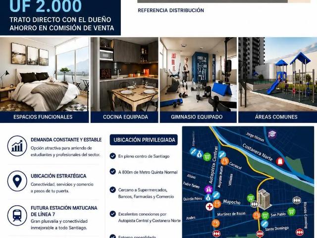 Departamento en Santiago